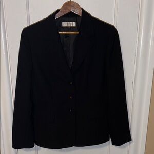 Tahari Black Tailored Pantsuit Size 12